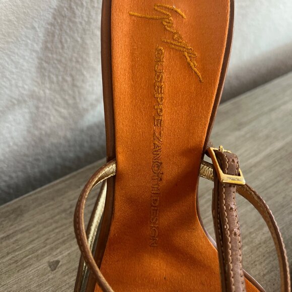 Giuseppe Zanotti Seahorse Crystal Sandal- Heel - Picture 6 of 14